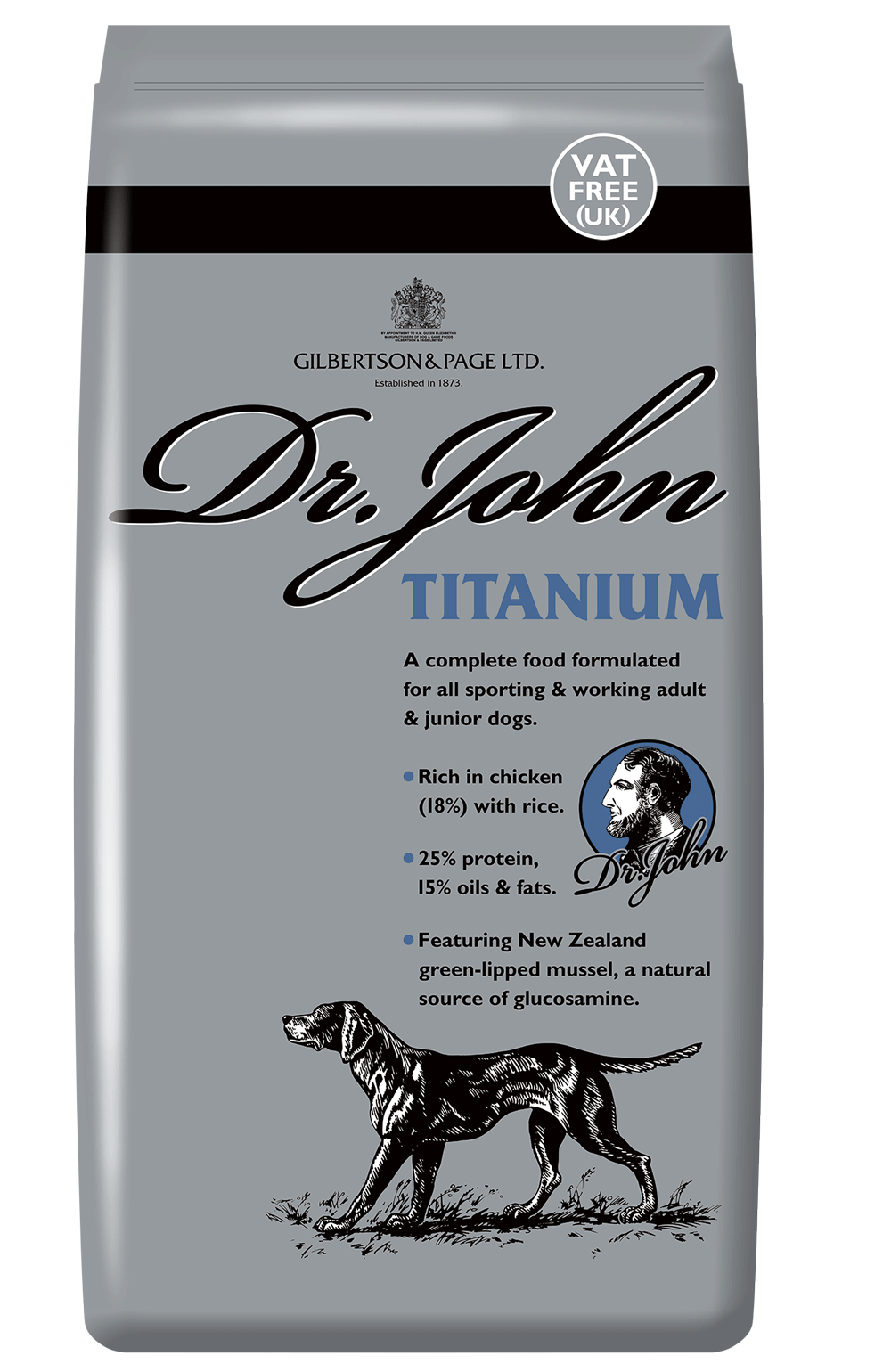 Dr John Titanium Dry Dog Food - 15kg